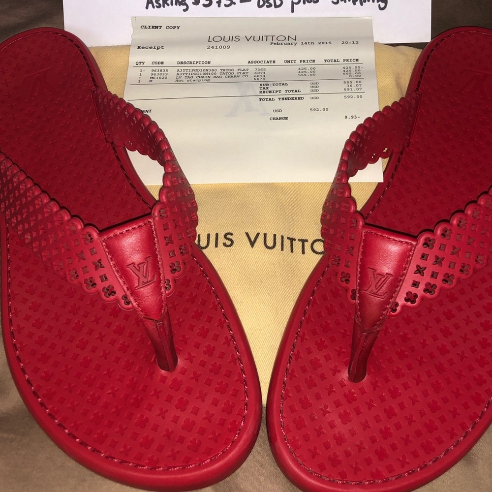 Louis Vuitton Tatoo Flats